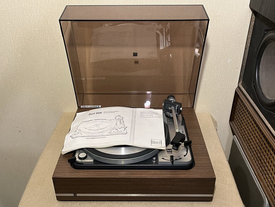 Аудиофильский роликовый проигрыватель винила DUAL 1019 (11кг)(ЗВУК!)