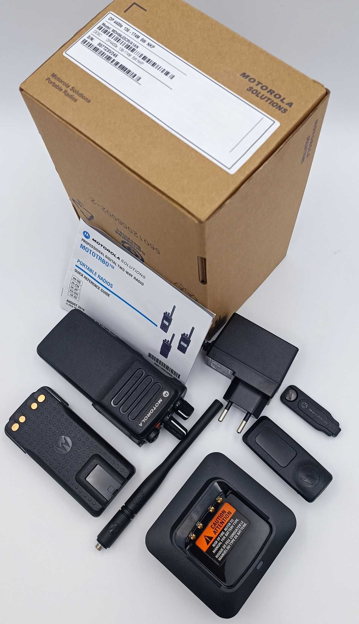 DP 4400E+ ліцензія АЕS256 Рація Motorola VHF 136-174МГц MotoTRBO