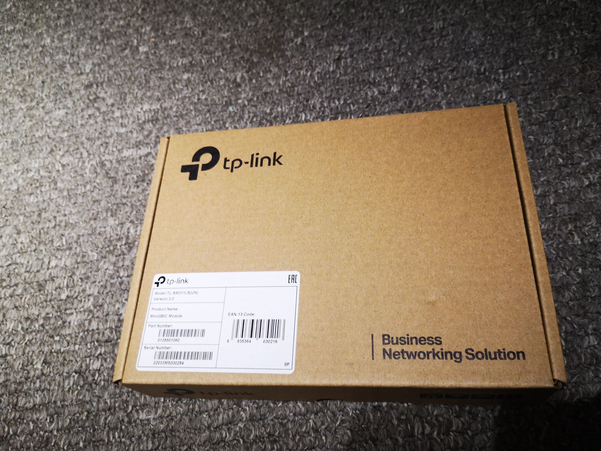 Wkładki SFP tp-link TL-SM311LS