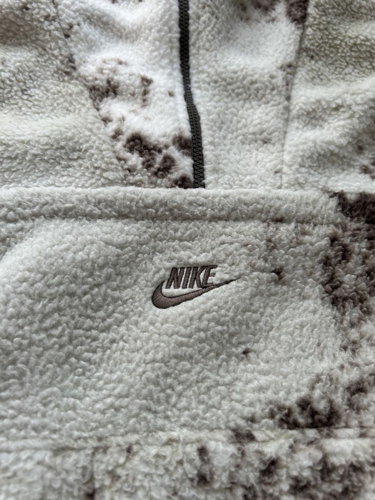 Кофта nike lab nsw sherpa sport essentials+ 1/2 zip hoodie