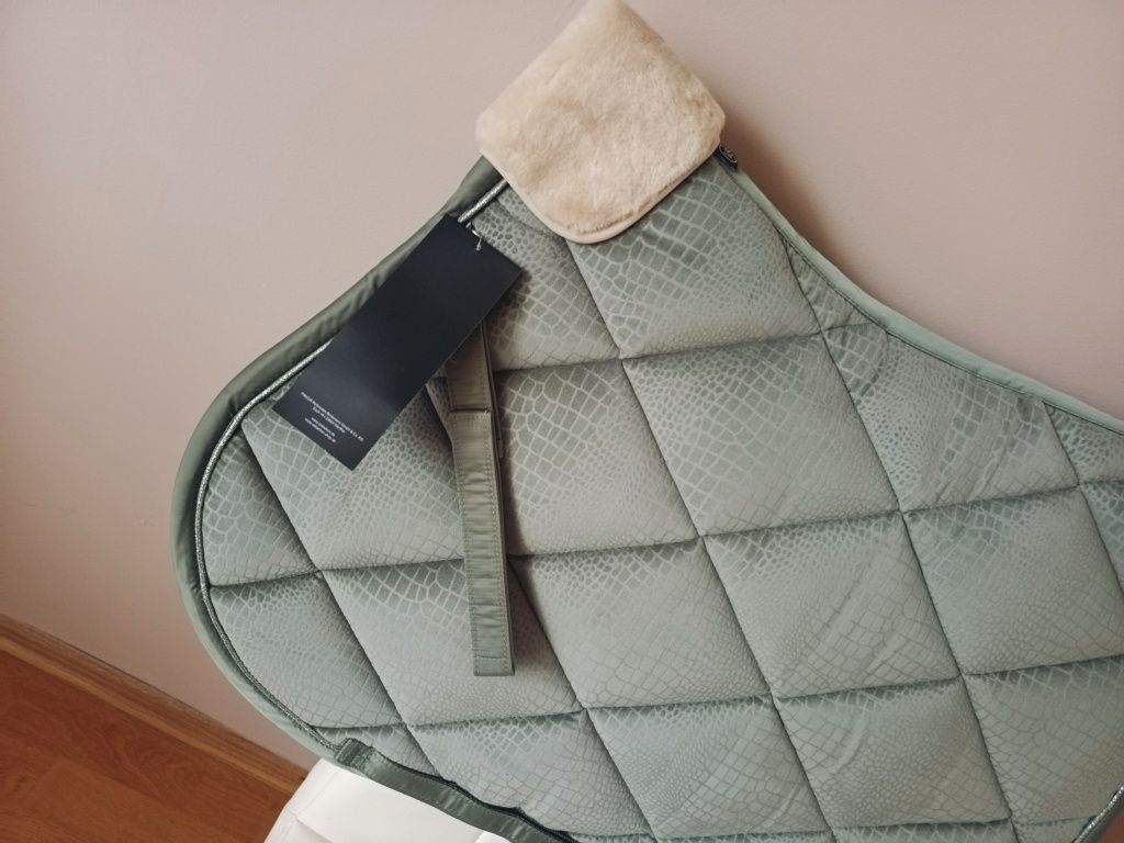 Czaprak Eskadron Platinum 22 Velvet Croco Ashgreen VS