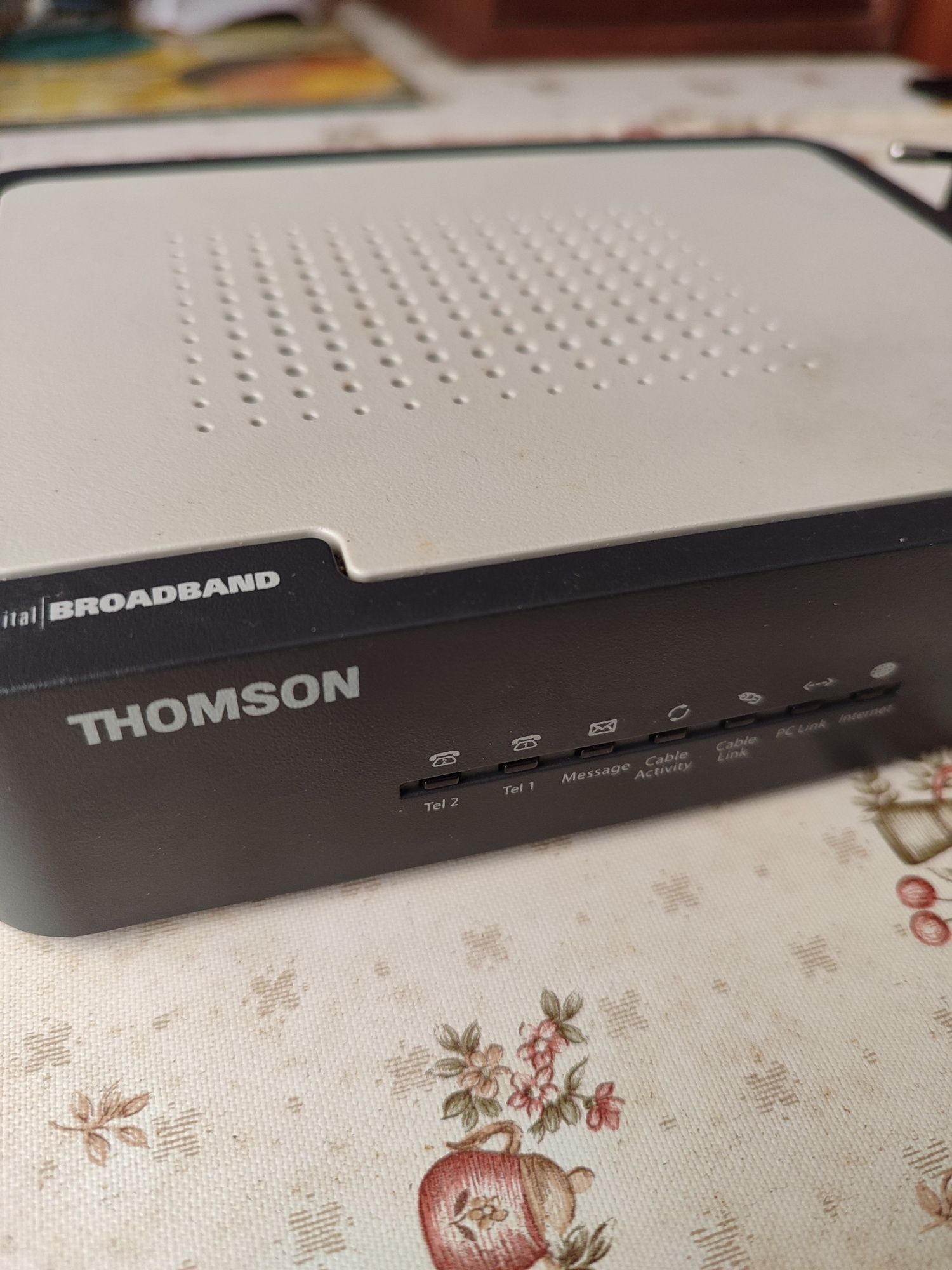 Router vintage a funcionar