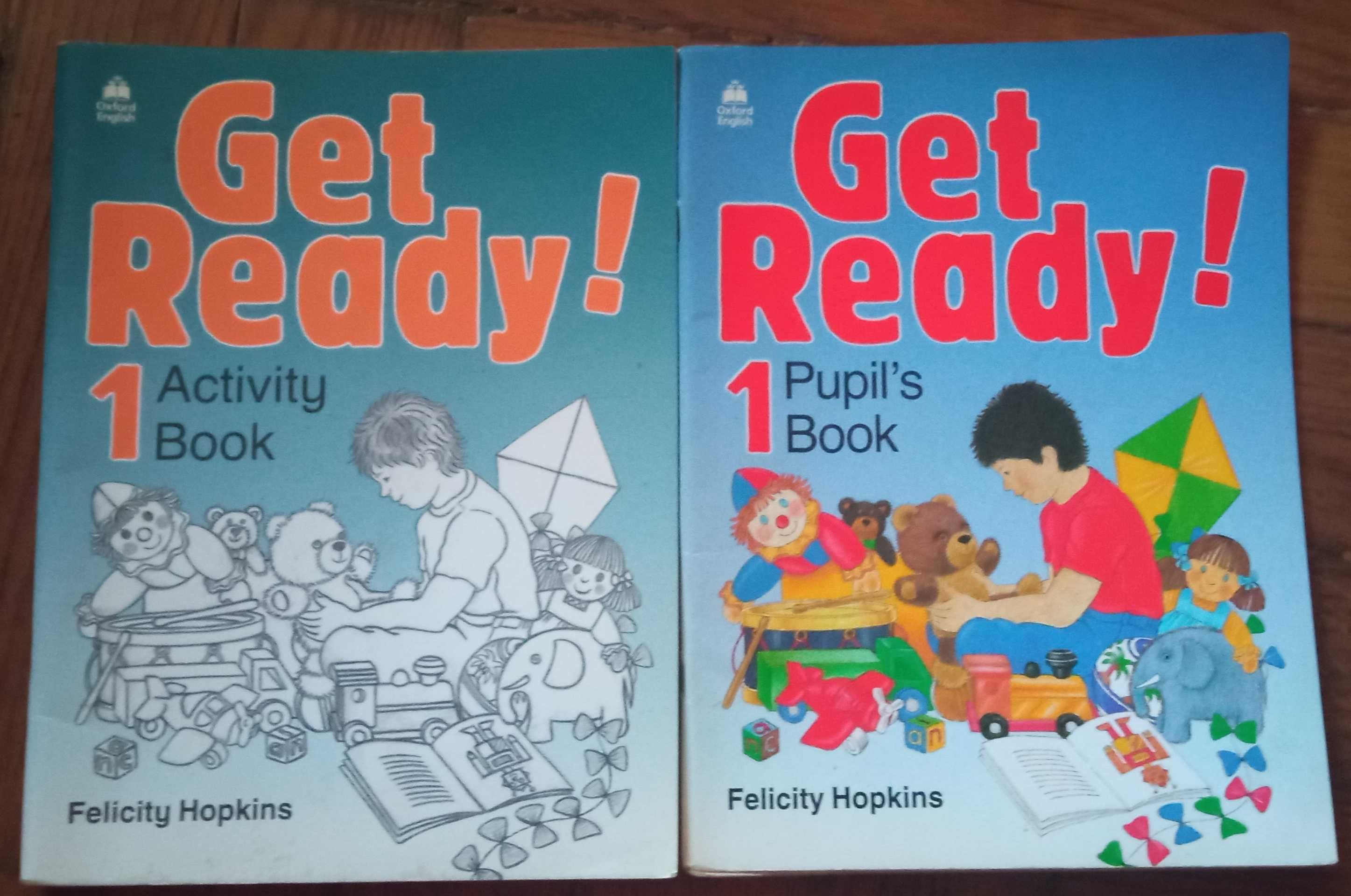 Учебники английского Get Ready!, Фелисити Хопкинс, 7 шт.