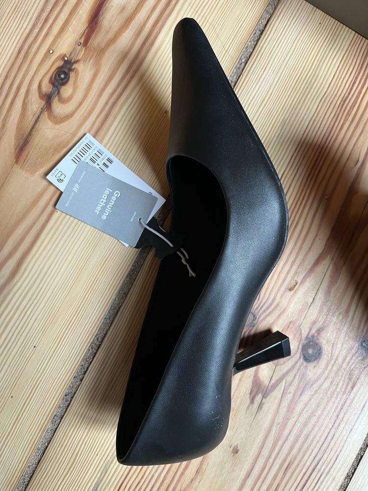 Buty skórzane nowe