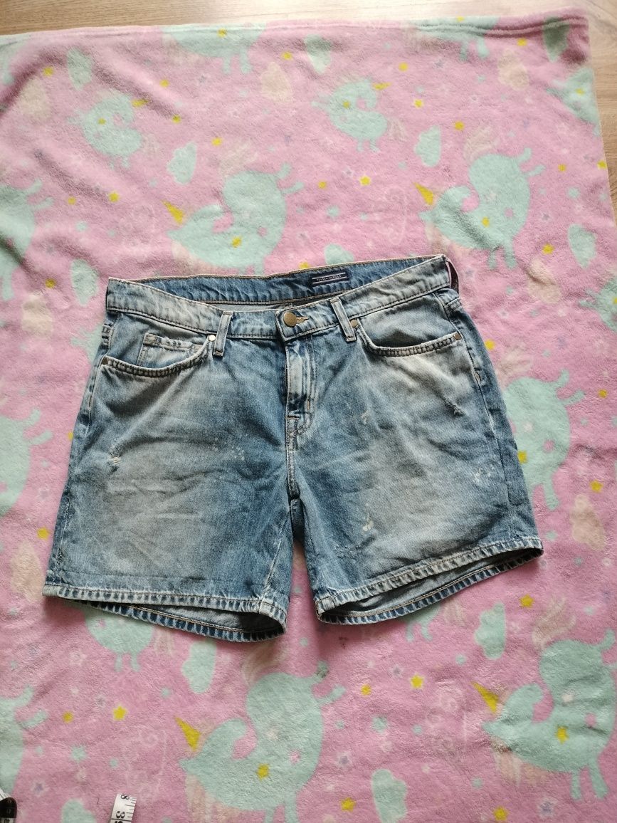 Spodenki damskie jeansowe Tommy Hilfiger