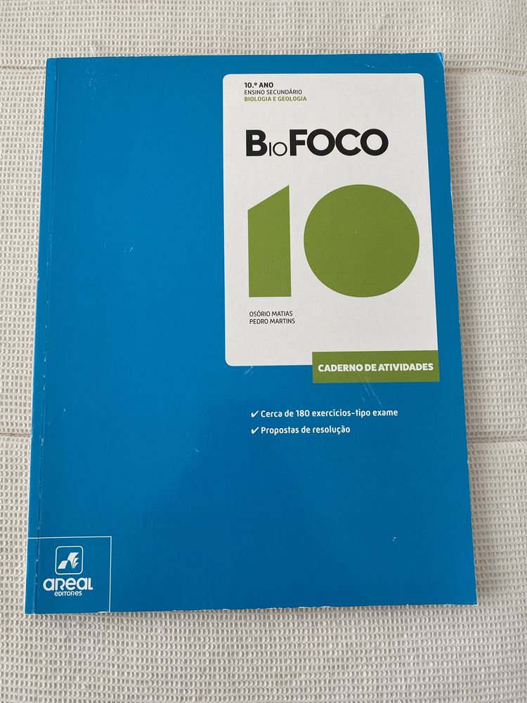 BioFoco e GeoFoco areal - caderno de atividades Biologia Geologia 10°