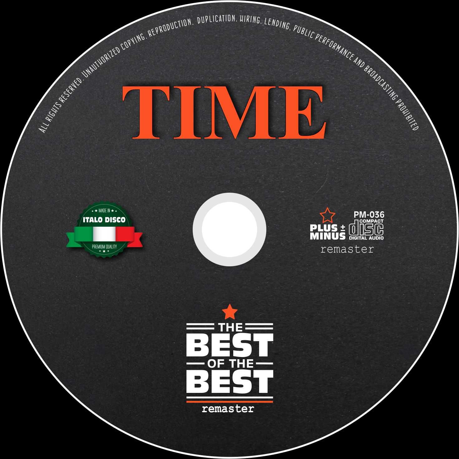 TIME - the BEST of the BEST (remaster CD album)