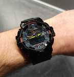 Świetny duży zegarek Casio G-shock GA-700RGB