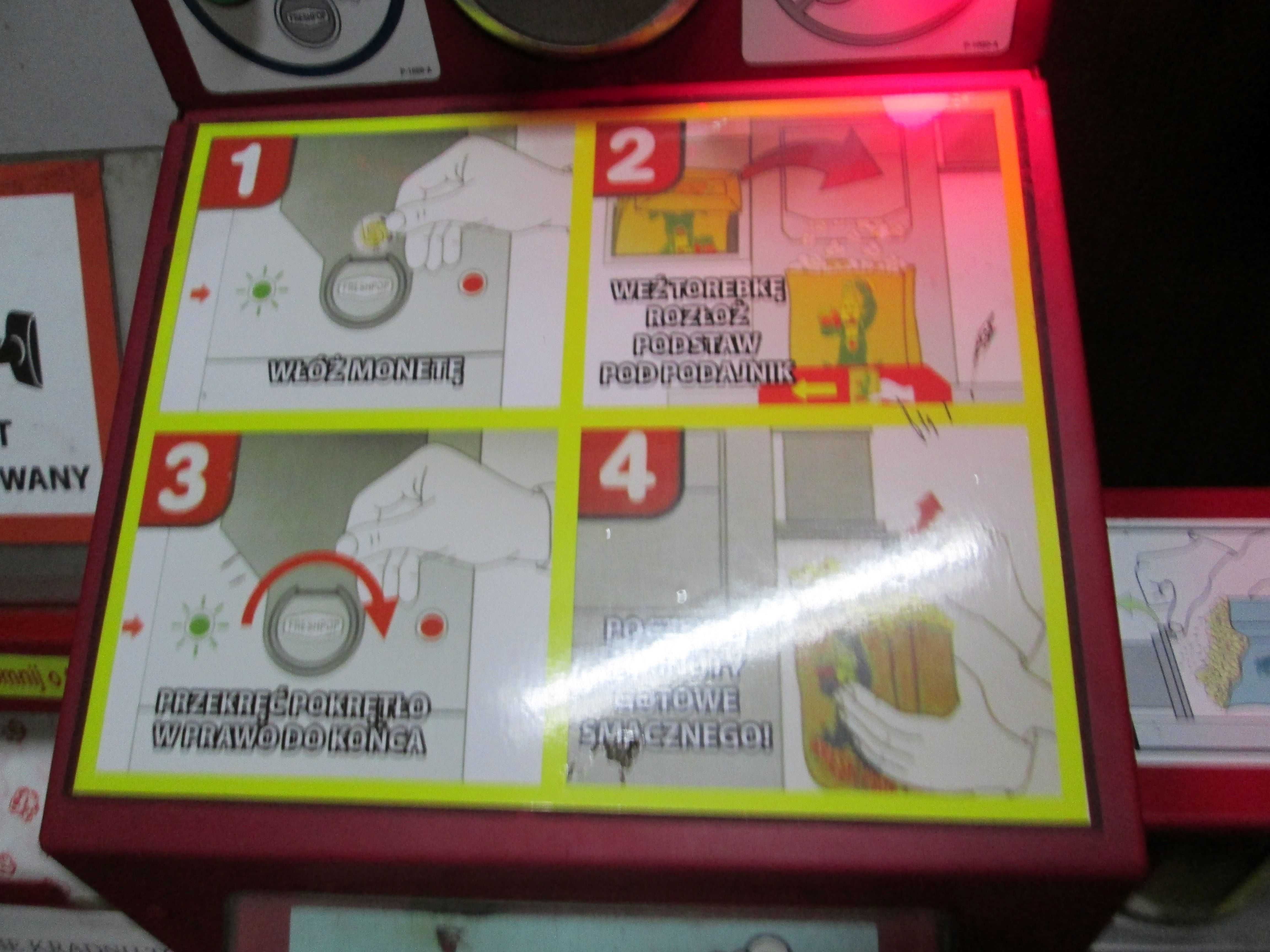 Automat zarobkowy Popcorn.