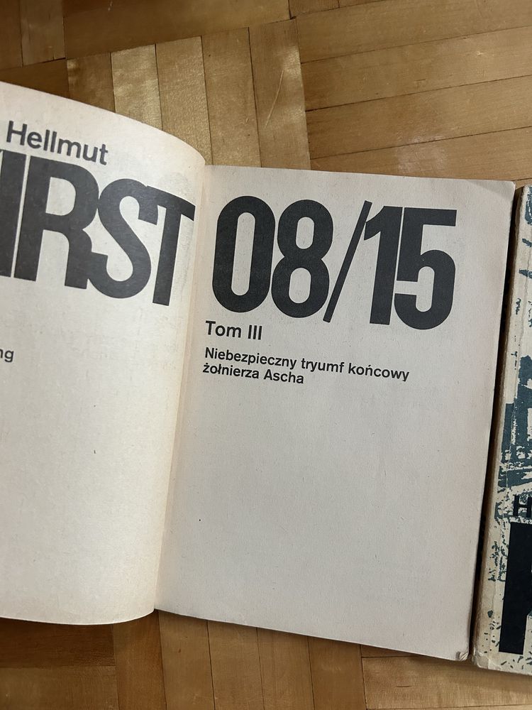 Hans Hellmut 08/15 trylogia