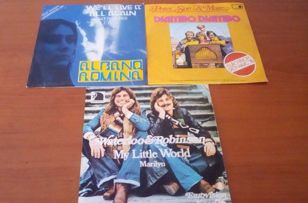 lote singles Eurovisão76