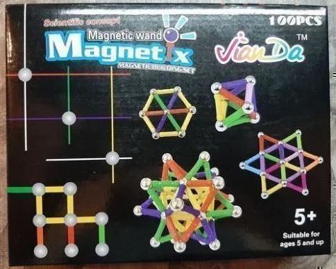 Магнитный конструктор 100,136,188,228 деталей Magnetix. Круче неокуб