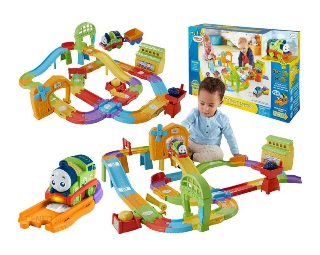 Fisher-Price "Tomek i Przyjaciele - Pierwsza Kolejka" Tory - Piotruś