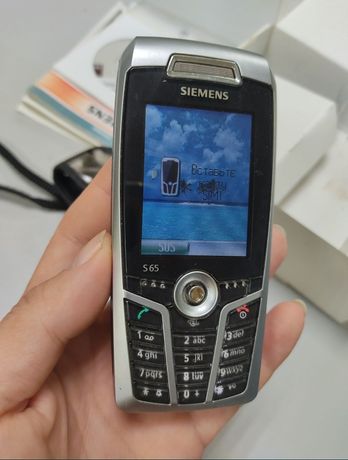 Телефон Siemens Mobile S65. Рабочий. В идеале