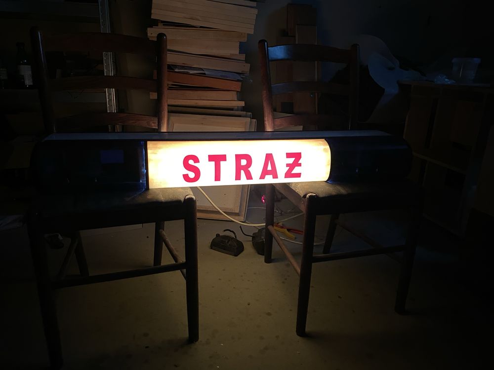 Belka świetlna Gamet Straż OSP