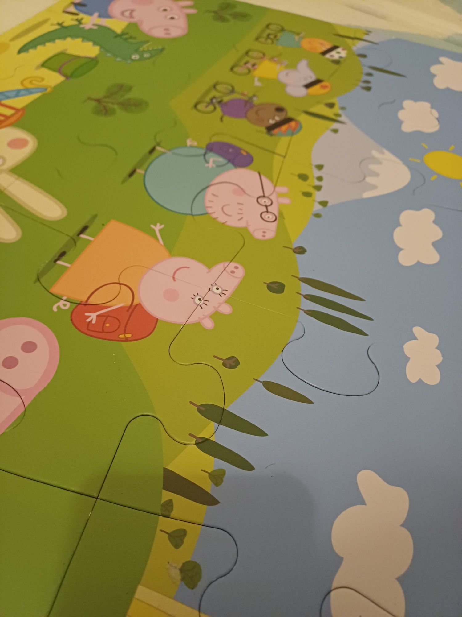 Duże Puzzle Maxi 15 Peppa Pig