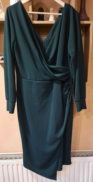 Zielona sukienka rozm 46