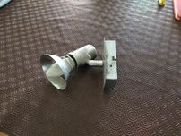 Foco de parede inox