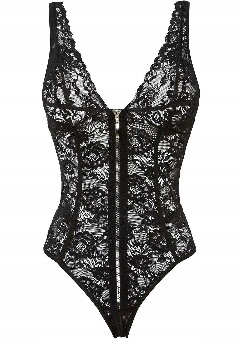 Venus body ze stringami ouvert koronka suwak 48/50