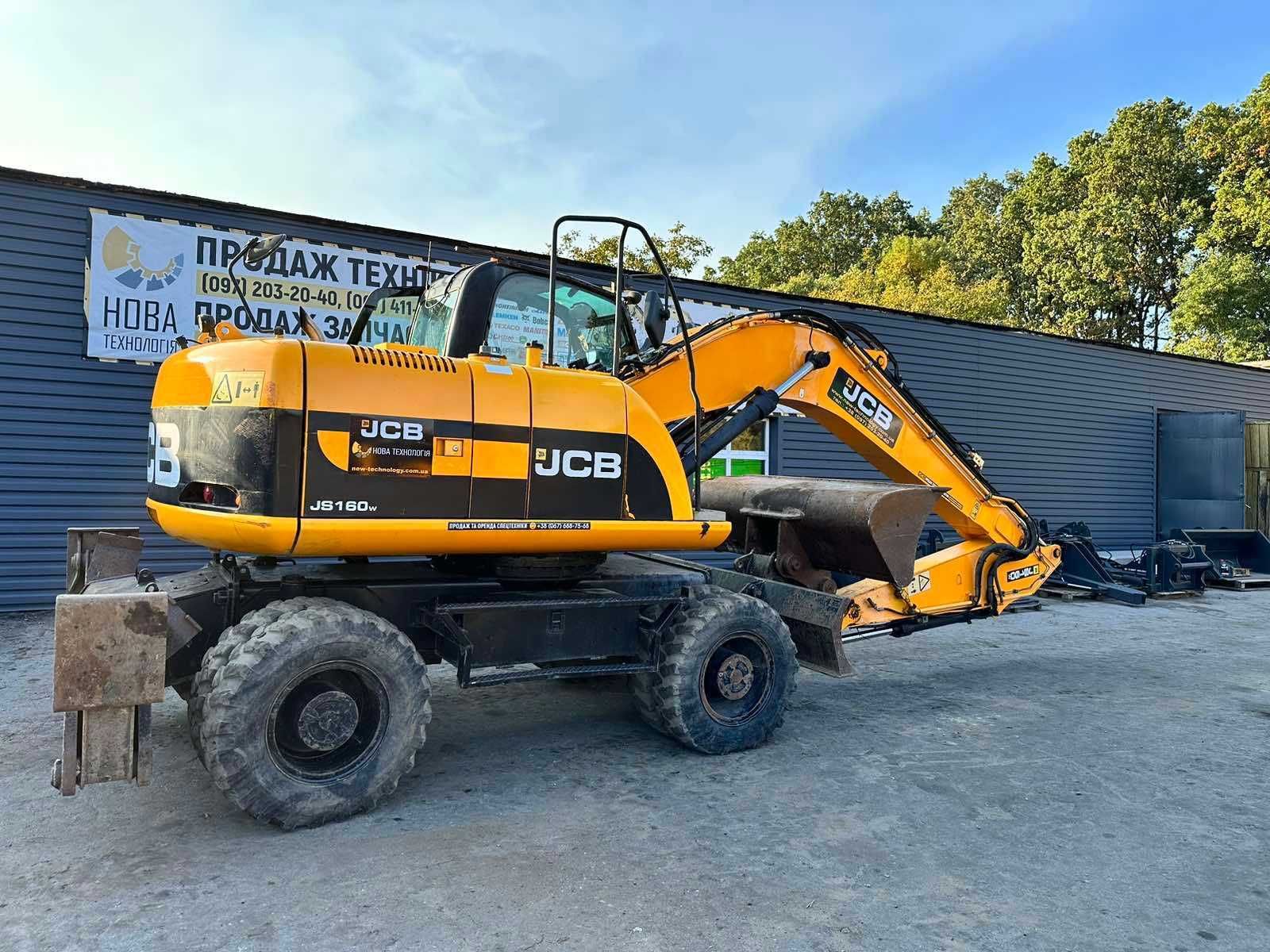 Колісний екскаватор JCB JS160W 2010 року