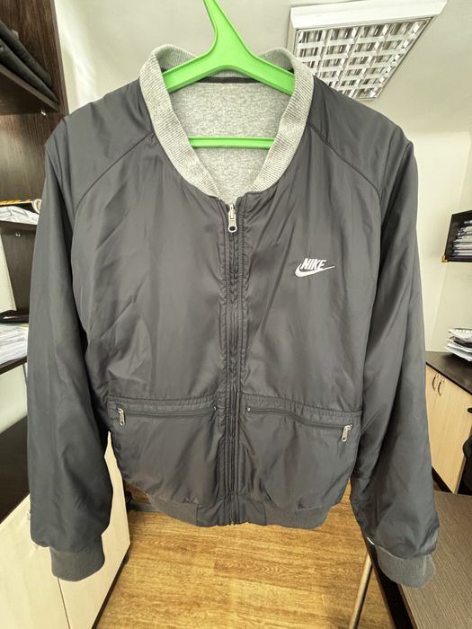 куртка бомбер худі двухсторонка  Nike jordan