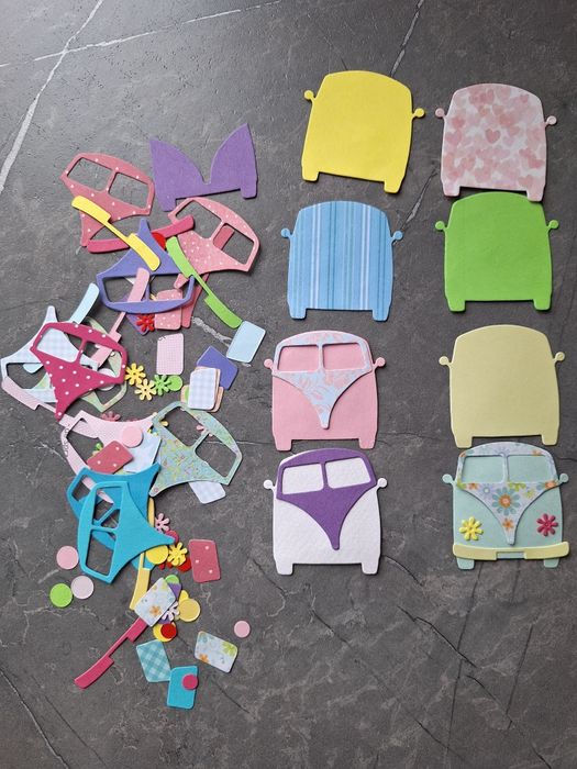 Scrapki kamper - scrapbooking