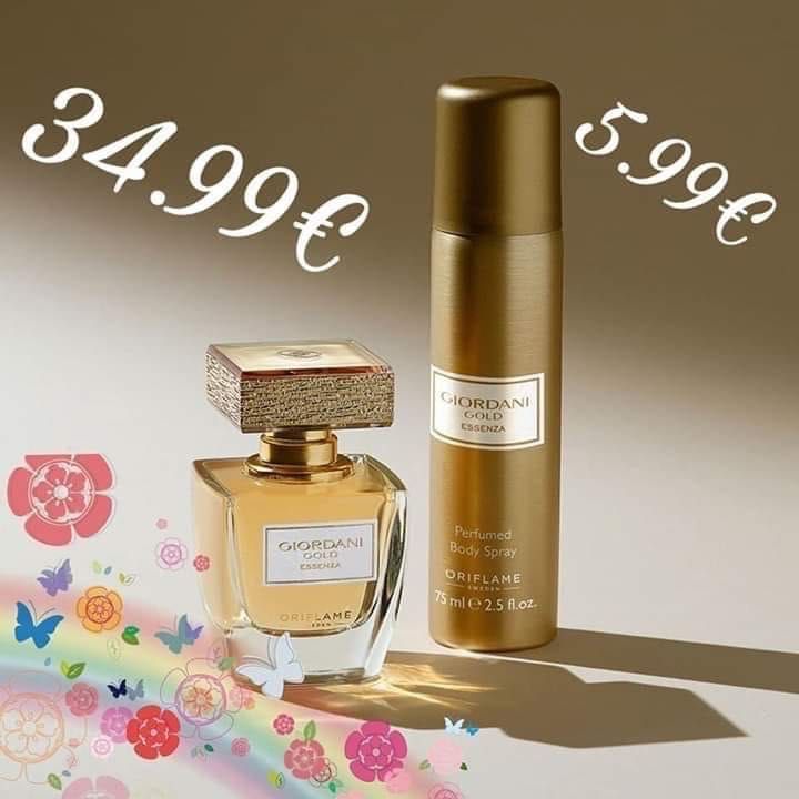 Perfume Giordani Gold Essenza + OFERTA Spray Corporal - Super Preço