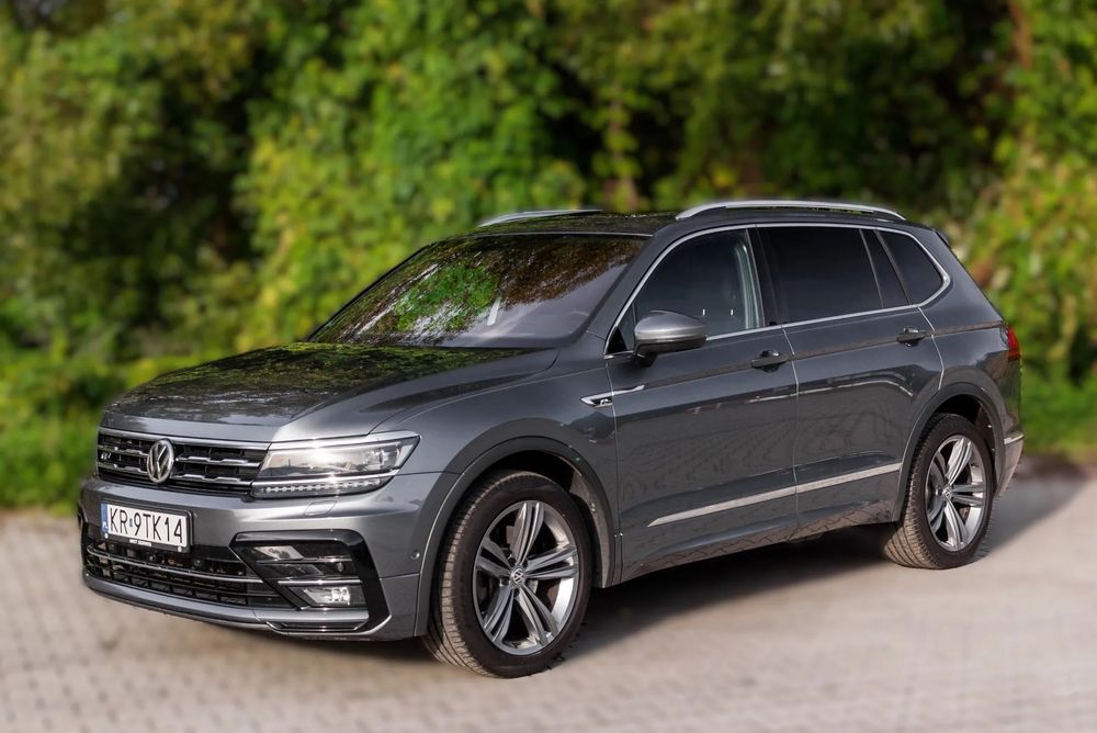 Volkswagen Tiguan Allspace SalonPL 4Mot Highline R-Line Skóry Hak Panorama Headup DCC CanLock