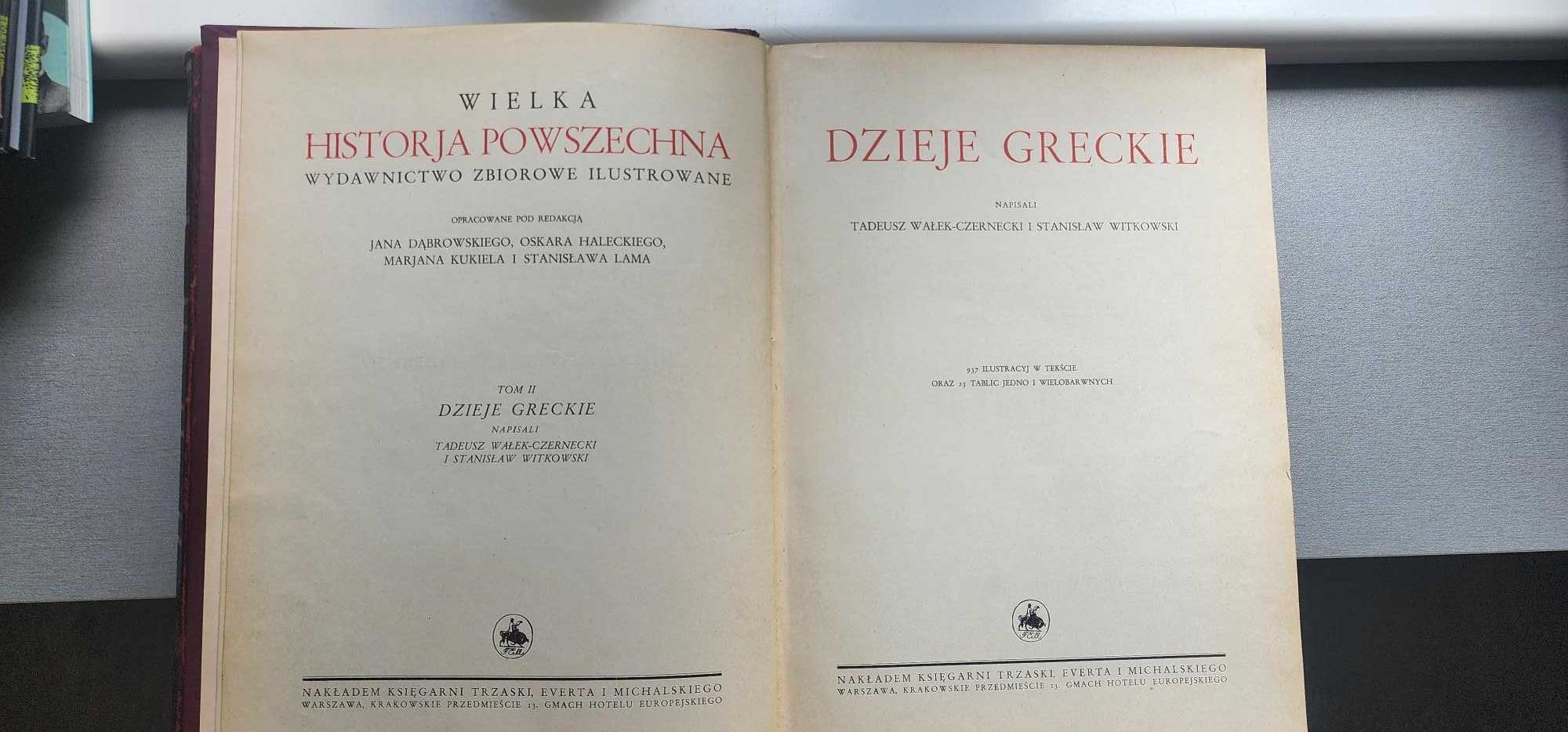 Wielka Historia Powszechna tom 2. Dzieje Greckie.