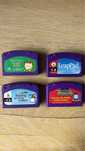 Leap Frog Leapster leappad 4 sztuki kasety
