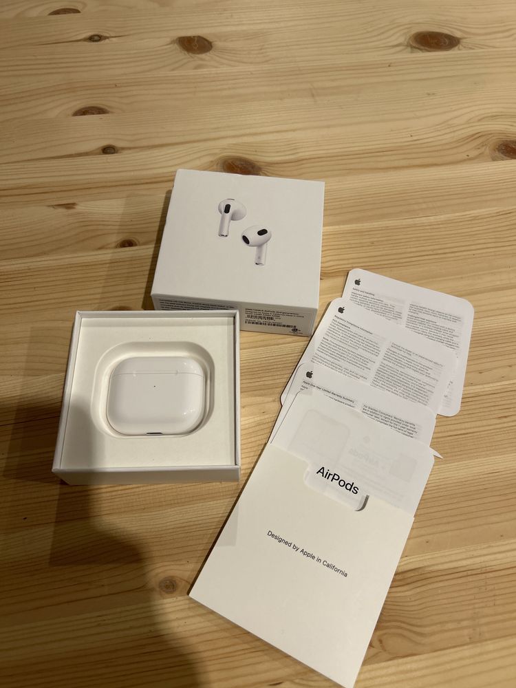 Airpods terceira geracao novos