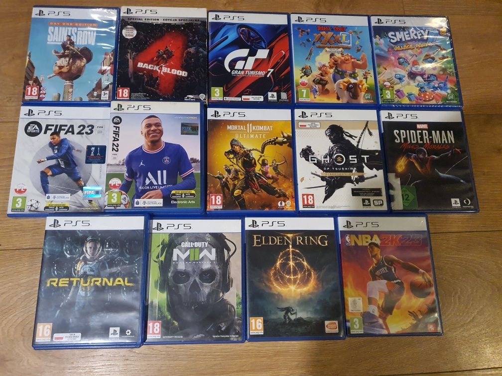 GRY Ps 3 4 slim Pro Ps5 xbox360 One S X dla dzieci lego minecraft fifa