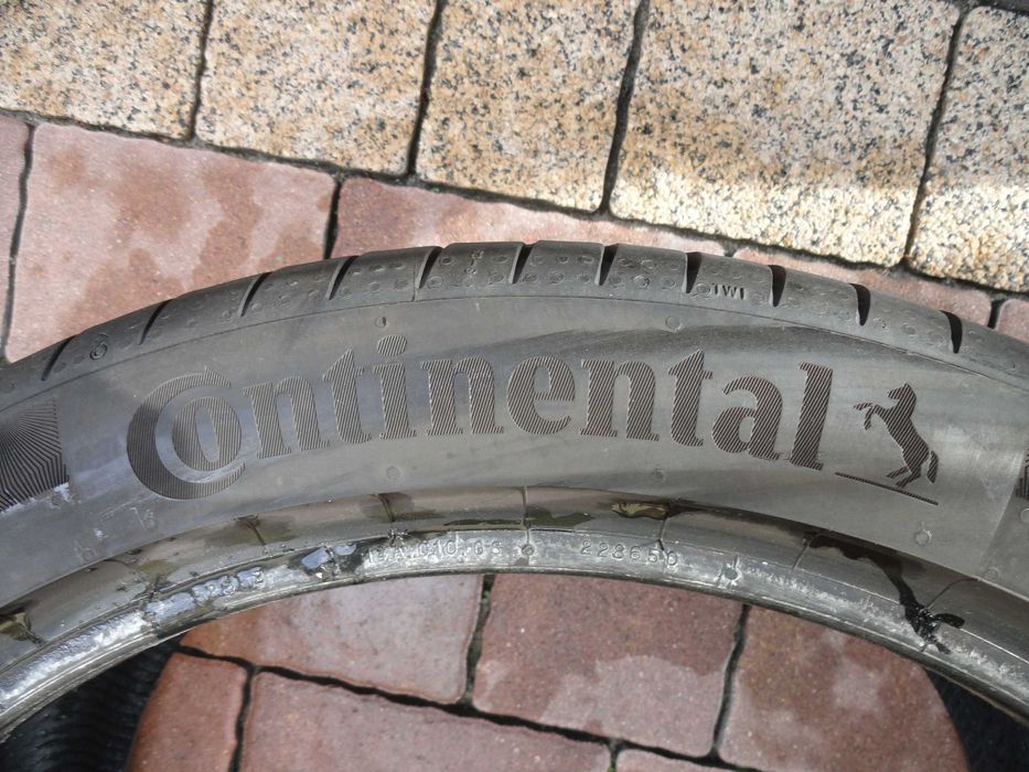 225/40R18 Continental 2 sztuki LATO 2024 rok JAK NOWE