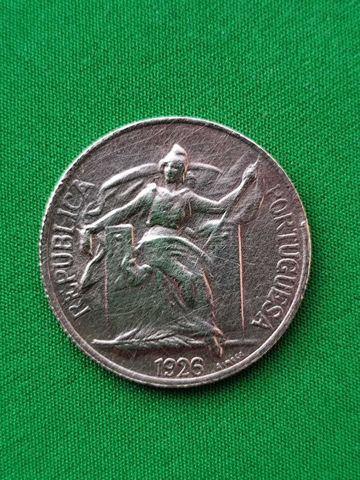 Moeda de 1 escudo de 1926 mbc