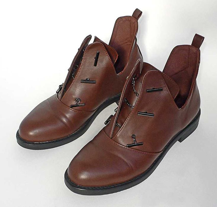 Туфли женские бардовые