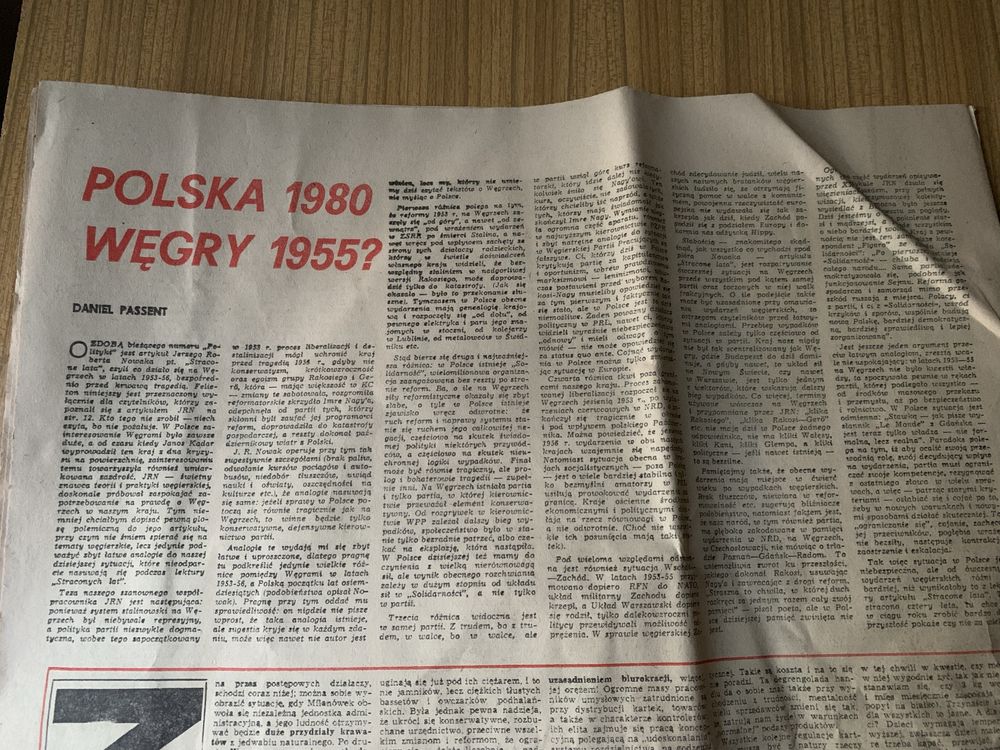 Polityka gazeta z 19.09.1981 roku