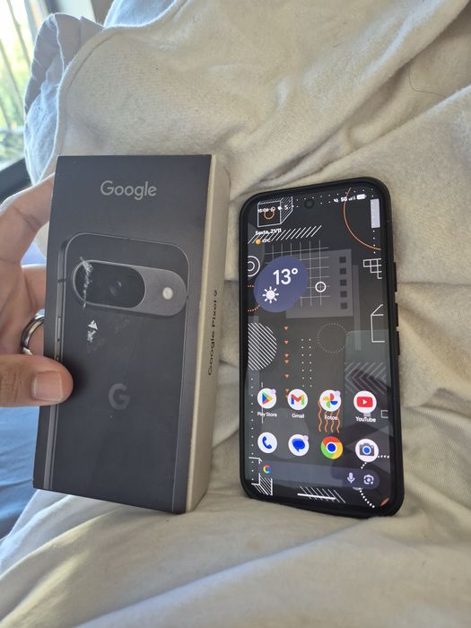 Pixel 9 256gb 12gb ram com Caixa