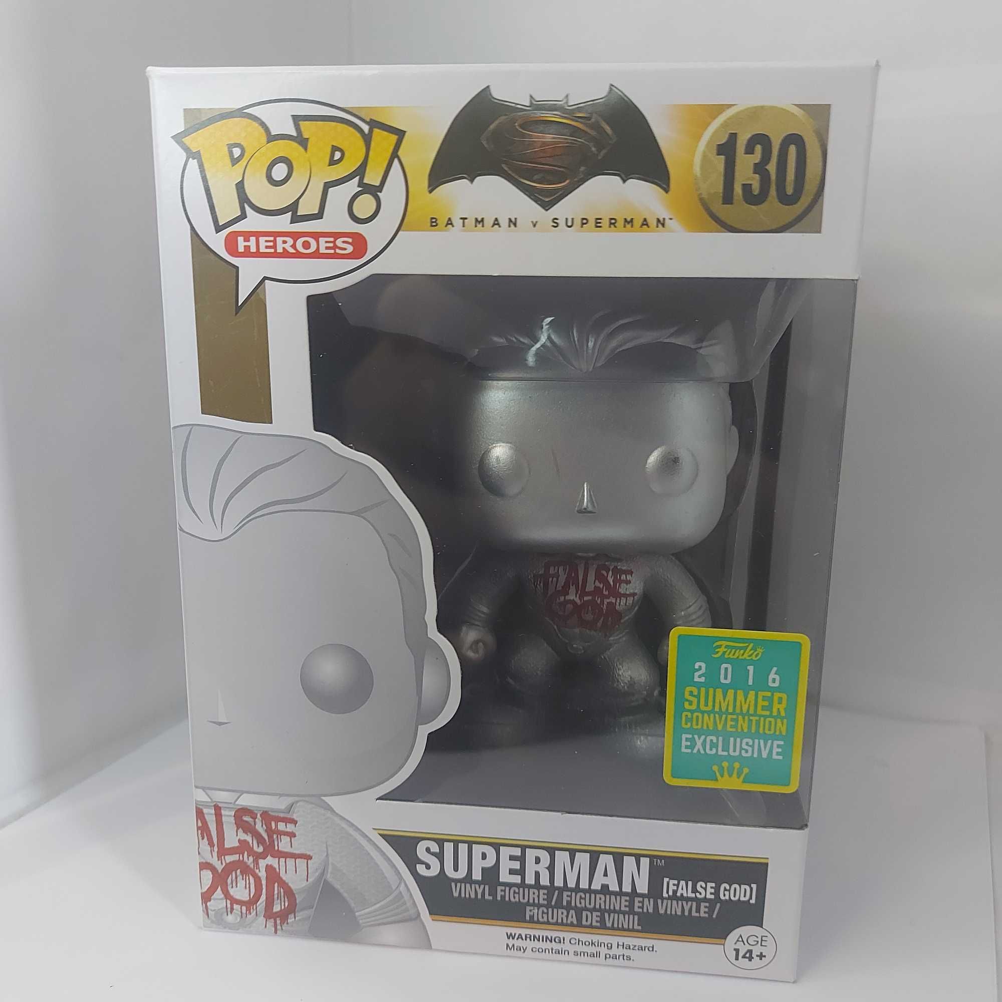 Funko Pop / Superman / 2016 Summer Conv / 130 / Batman v Superman