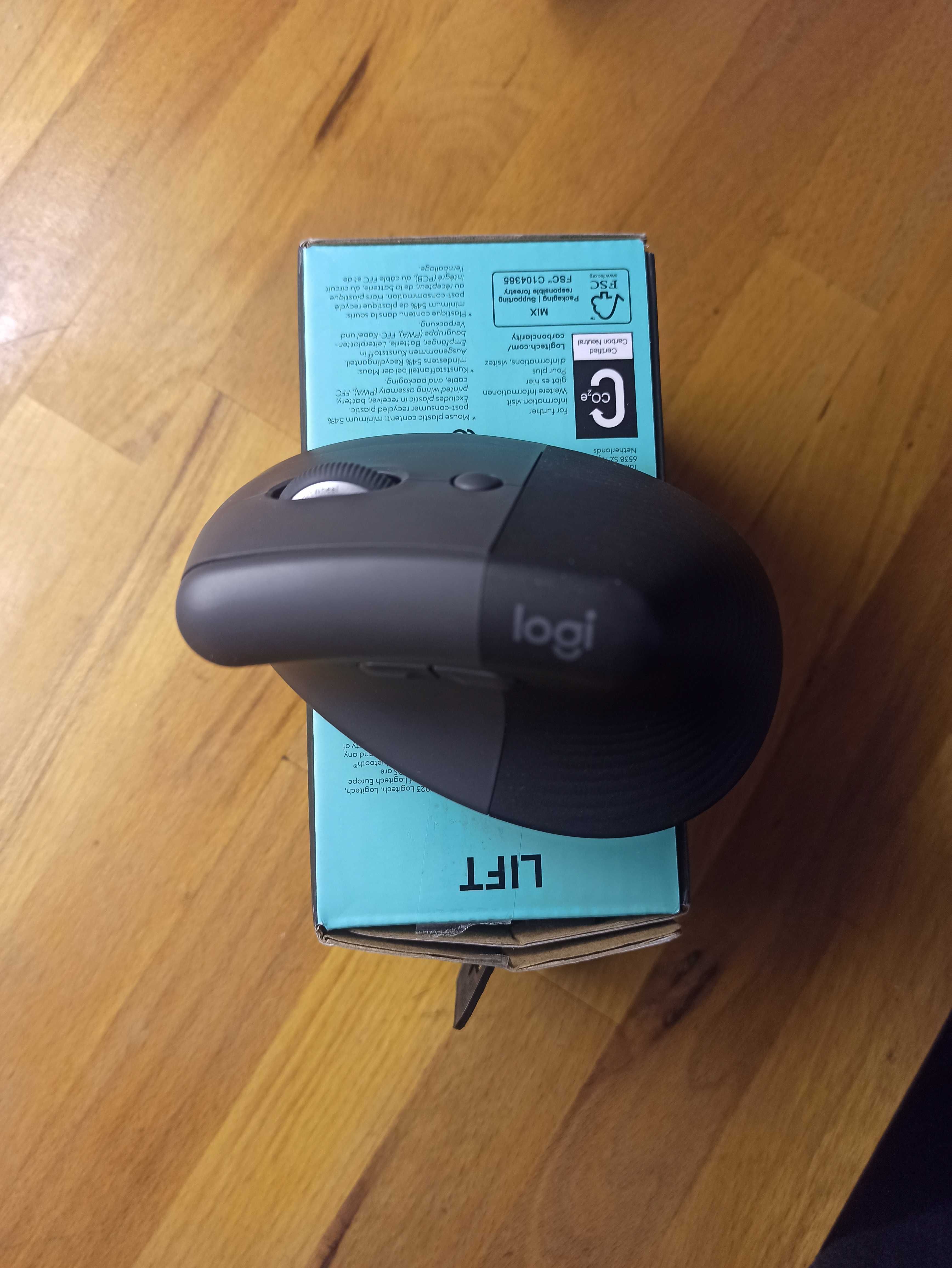 Logitech mysz optyczna LIFT ERGO