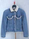 Katana dżinsowa Levi's sherpa trim trucker XS