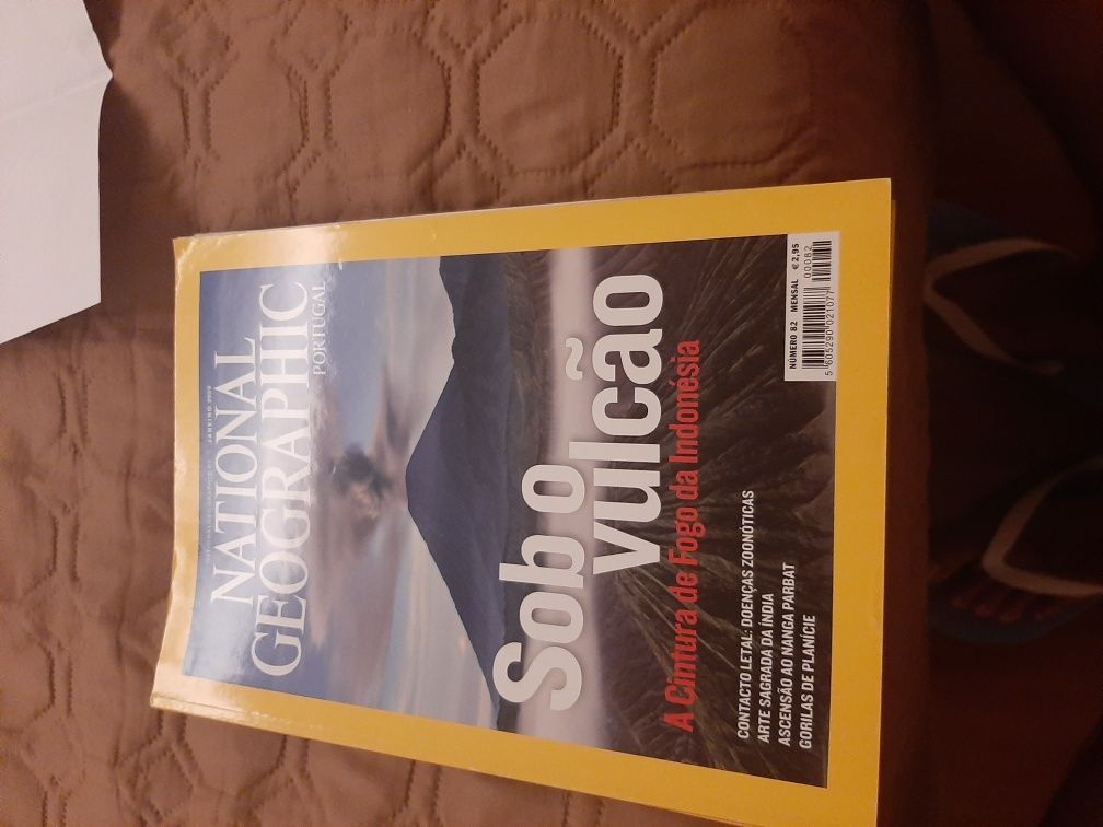 Revistas national geographic 2008,2009 e 2010