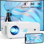 Projektor Full HD 1080P 2.4/5G Hz WiFi Bluetooth 200 ANSI
