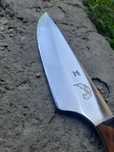 Ніж кухонний. Нож кухонный. Сталь N690 Bohler