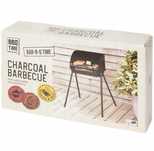 SKŁADANY METRALOWY Grill węglowy BBQ Grill 39cm x 23cm wysokość 73cm