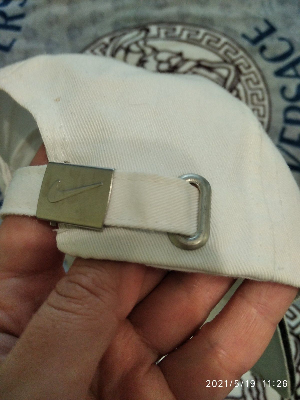 Кепка бейсболка Nike р.54 белая