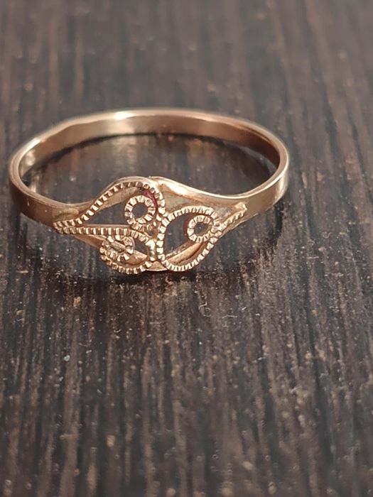 Złoty pierścionek 14k