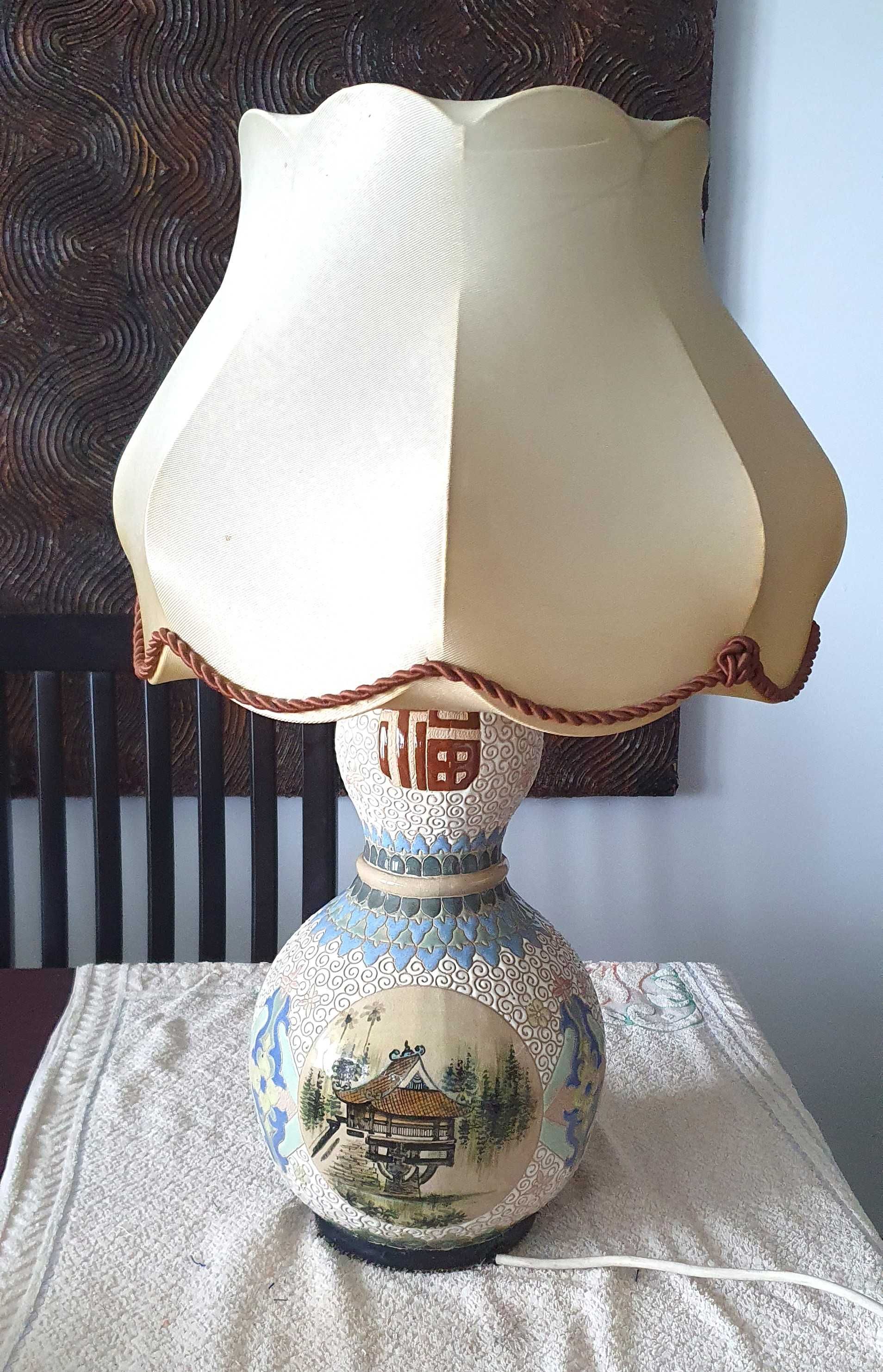 Lampa flakon chiński