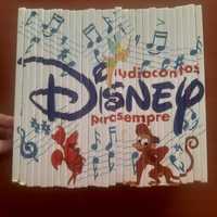 Coleção "Áudio Contos Disney Para Sempre" - Livros + Cassetes