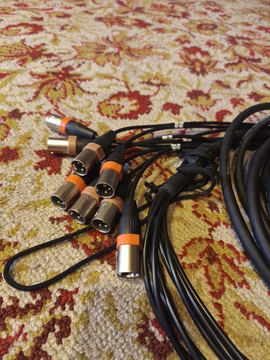 Multicore cordial 8 canais 10metros