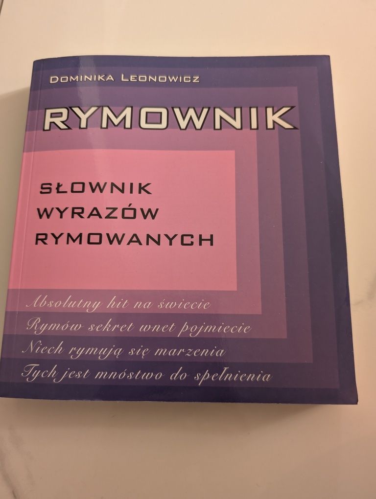 Słownik Wyrazów Rymowanych Leonowicz